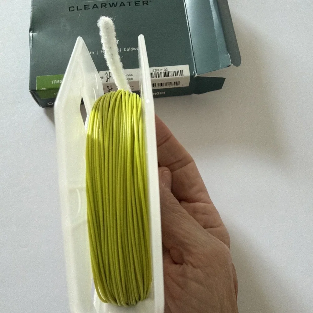 Orvis Clearwater Fly Line WF-3-F Moss 110GR Trout Floating Freshwater 2ZKE2103